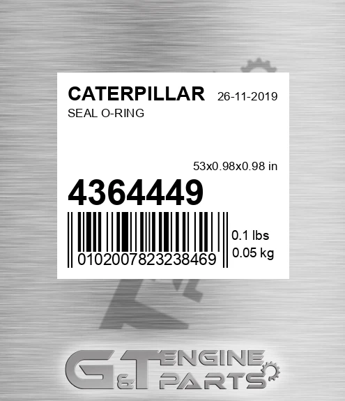 436-4449 Seal O-ring for CATERPILLAR