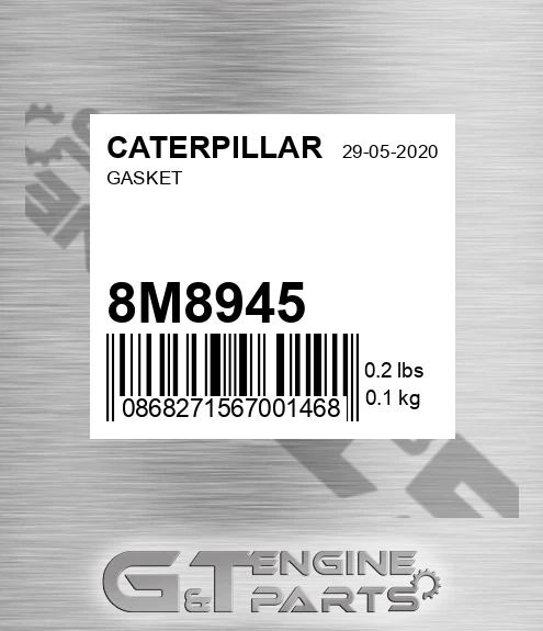 8M8945 Gasket