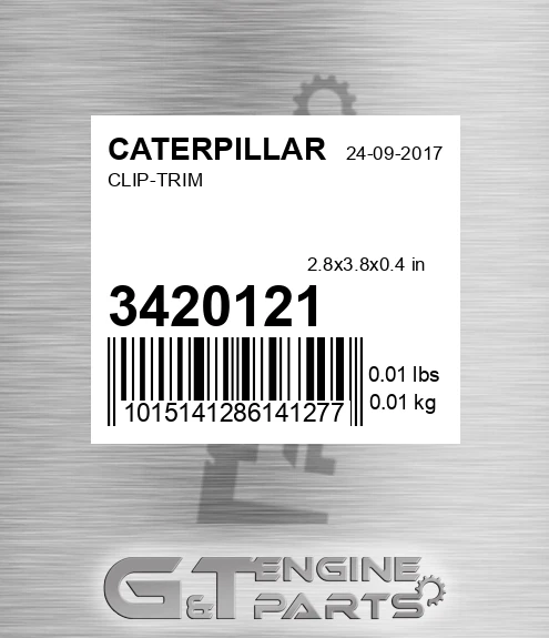 3420121 Clip-trim