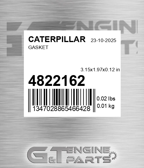 482-2162 Gasket