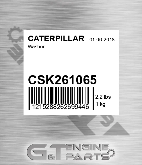 CSK261065 Washer