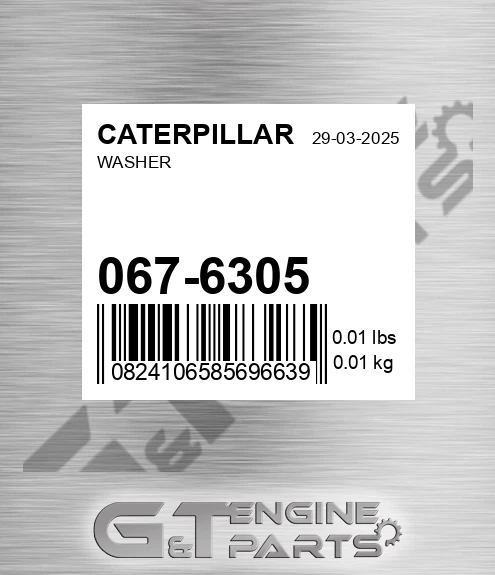 067-6305 Washer