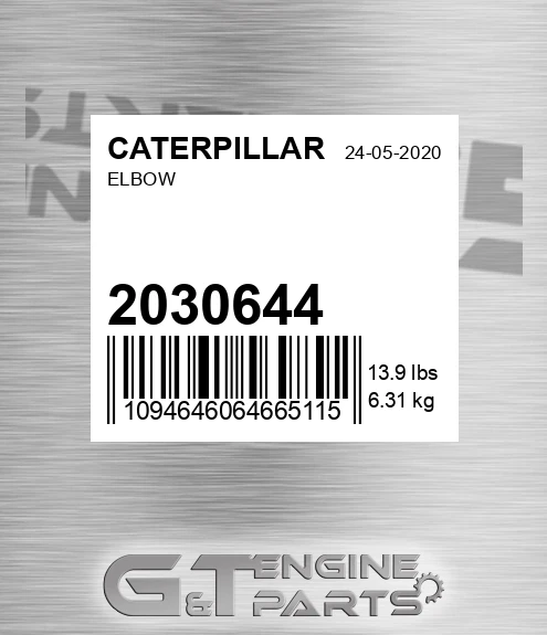 2030644 CATERPILLAR Elbow