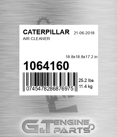 106-4160 Air Cleaner