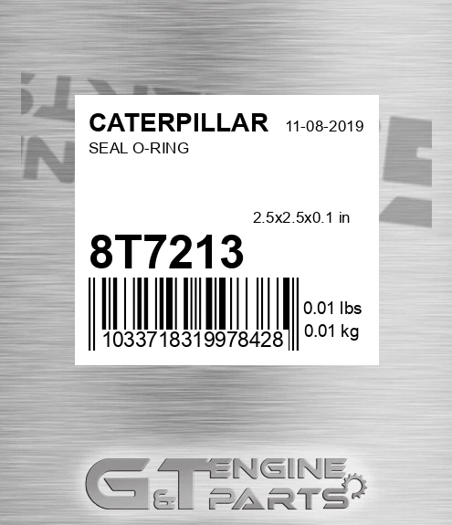 8T-7213 Seal O-ring for CATERPILLAR