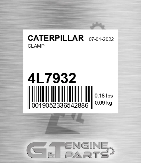4L-7932 Clamp for CATERPILLAR