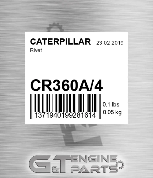 CR360A/4 Rivet