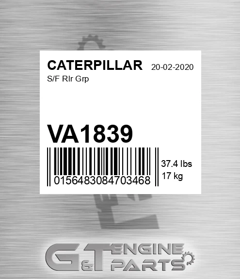 VA1839 S/f Rlr Grp for CATERPILLAR