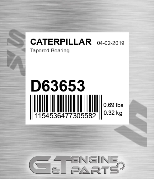 D63653 Tapered Bearing
