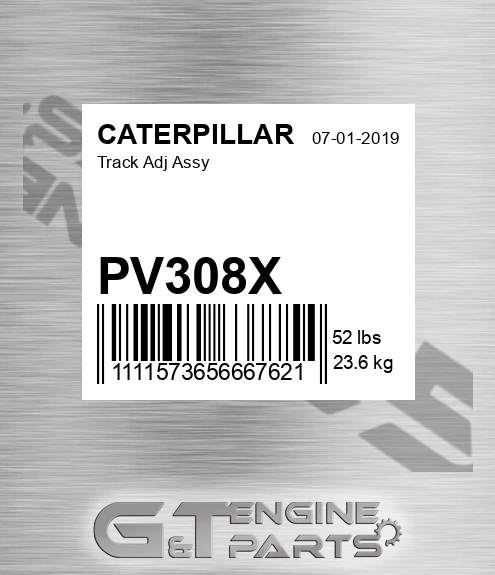PV308X CATERPILLAR Track Adj Assy