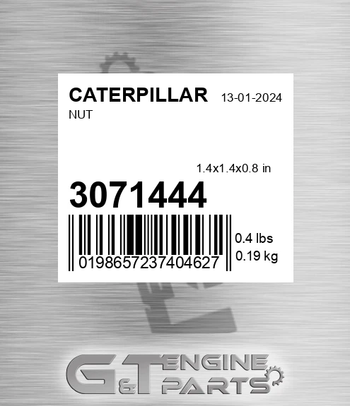 307-1444 Nut