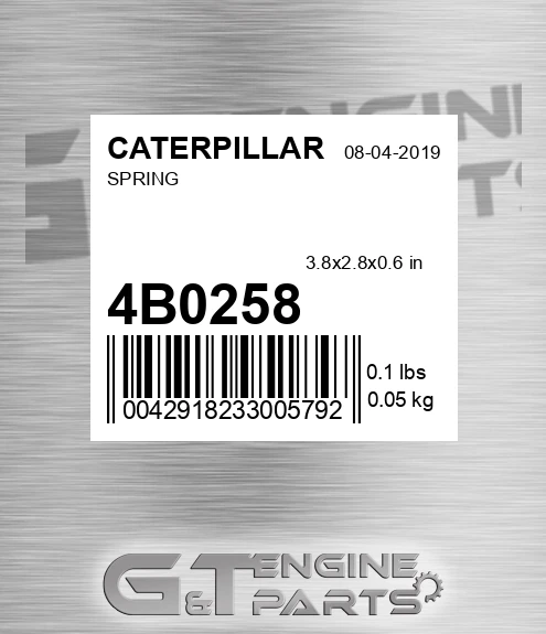 4B0258 Spring