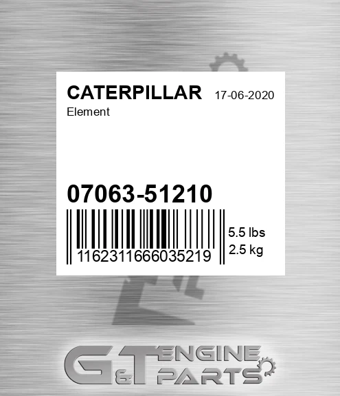 0706351210 Element for CATERPILLAR
