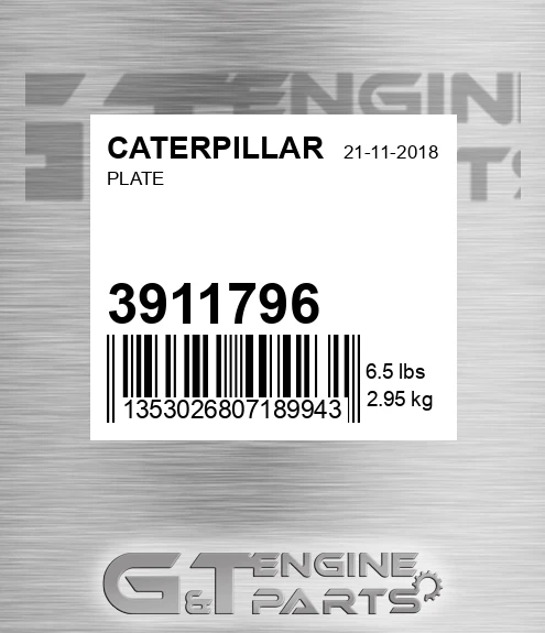 3911796 Plate