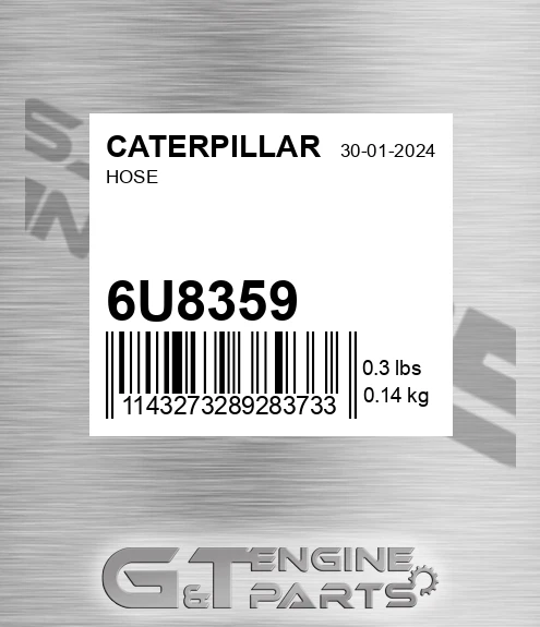 6U8359 Hose for CATERPILLAR