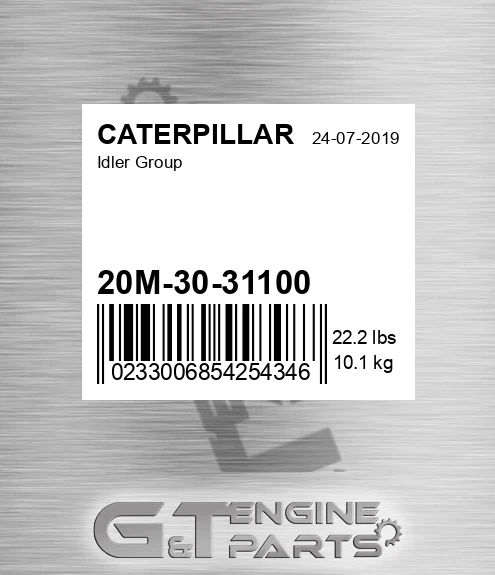 20M3031100 Idler Group for CATERPILLAR