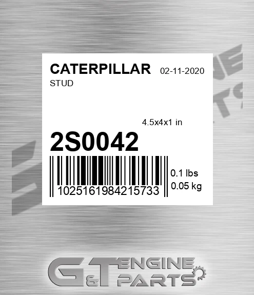 2S-0042 Stud for CATERPILLAR