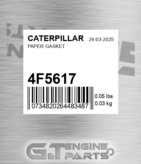 4F-5617 Paper Gasket