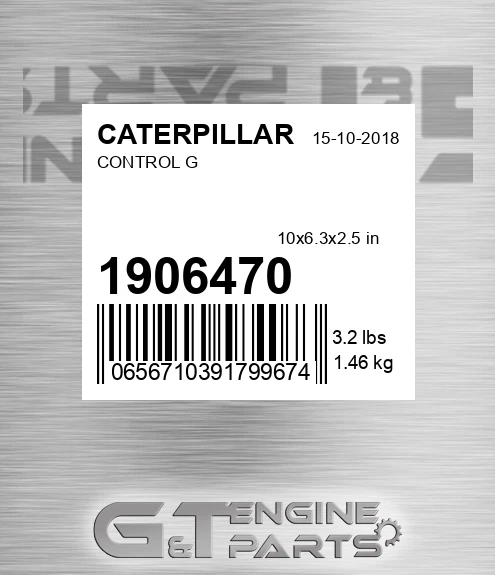 1906470 Control G for CATERPILLAR