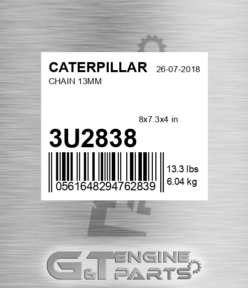 3U2838 Chain 13mm