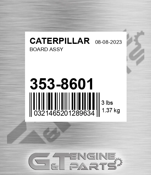 353-8601 Board Assy