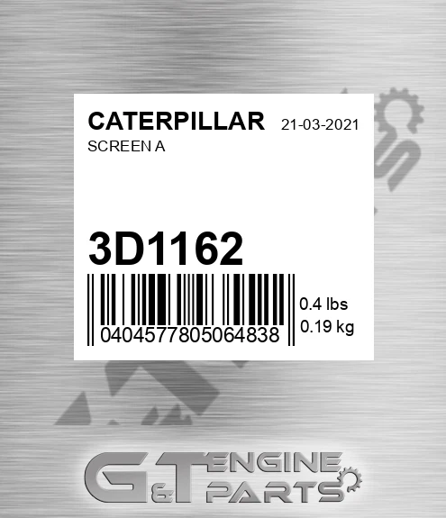 3D1162 Screen A