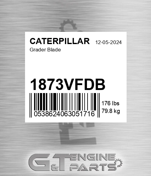 1873VFDB Grader Blade for CATERPILLAR