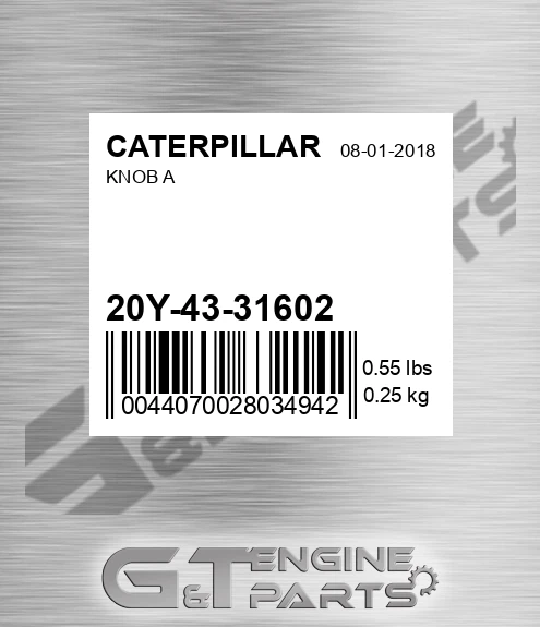 20Y-43-31602 Knob A