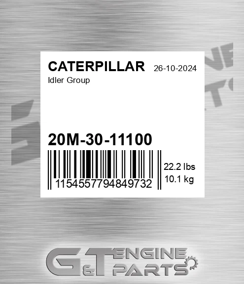 20M-30-11100 Idler Group for CATERPILLAR