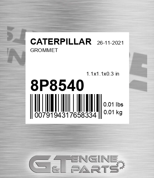 8P-8540 Grommet for CATERPILLAR