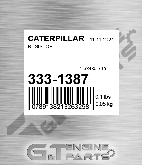 333-1387 Resistor