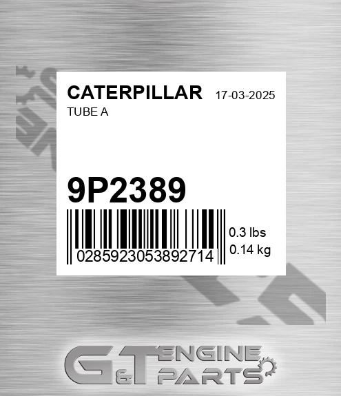 9P2389 Tube A