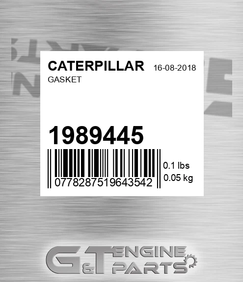 198-9445 Gasket