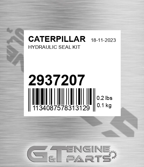 2937207 Hydraulic Seal Kit for CATERPILLAR