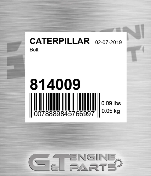 814009 Bolt