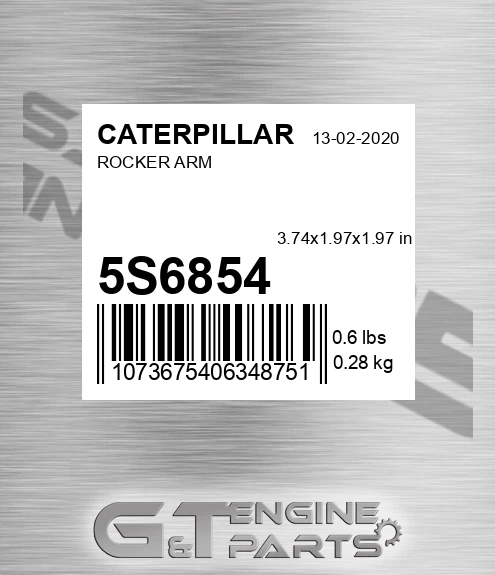 5S-6854 Rocker Arm for CATERPILLAR