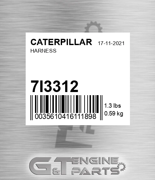 7I3312 CATERPILLAR Harness