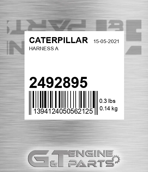 2492895 CATERPILLAR Harness A