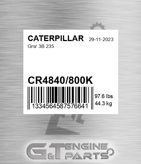 CR4840800K Grsr 3b 235 for CATERPILLAR