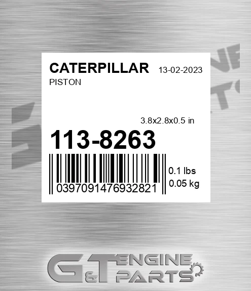 113-8263 CATERPILLAR Piston