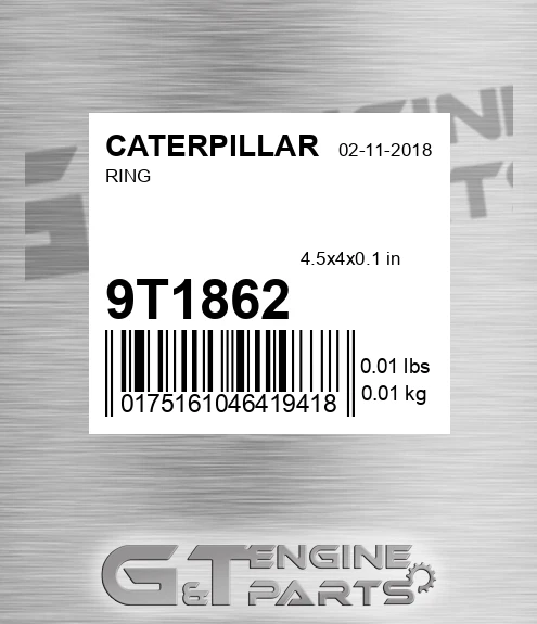 9T-1862 Ring for CATERPILLAR