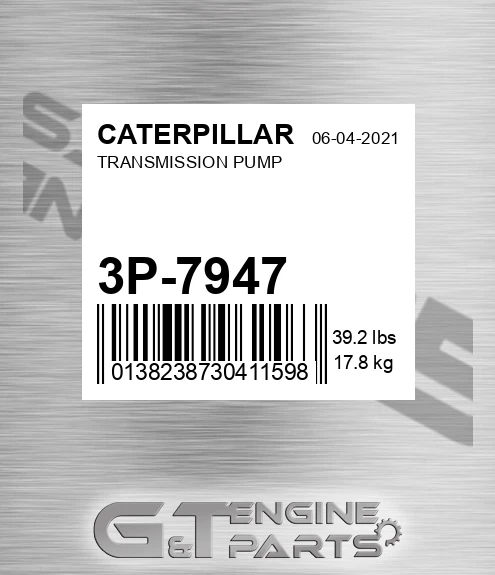 3P-7947 Transmission Pump
