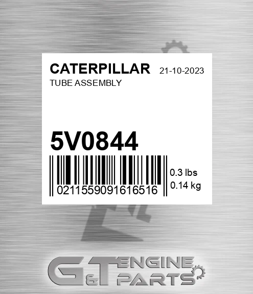 5V-0844 Tube Assembly for CATERPILLAR