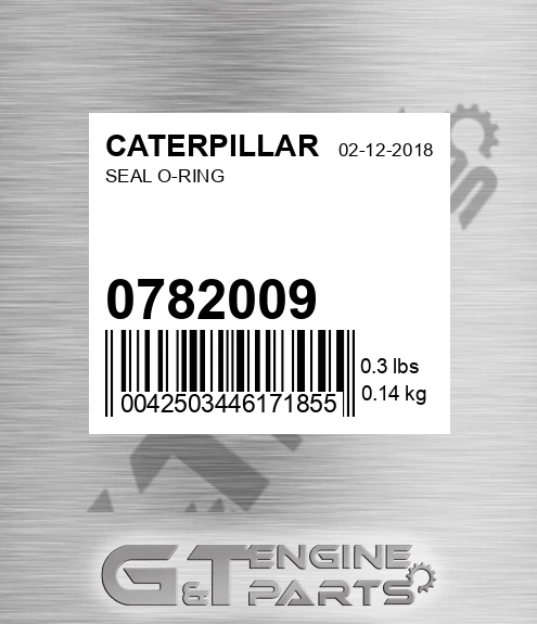 078-2009 Seal O-ring for CATERPILLAR