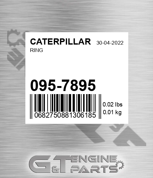 095-7895 Ring for CATERPILLAR