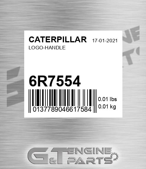 6R7554 Logo-handle