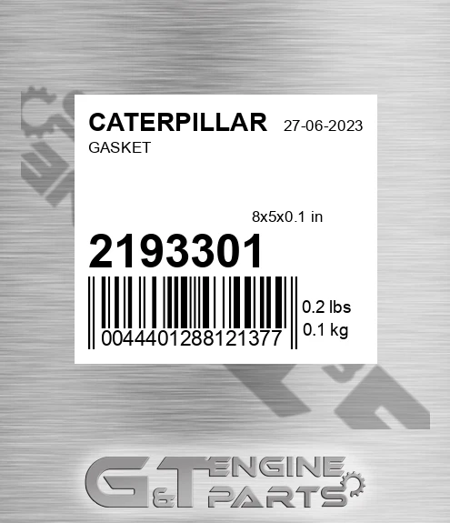 2193301 CATERPILLAR Gasket