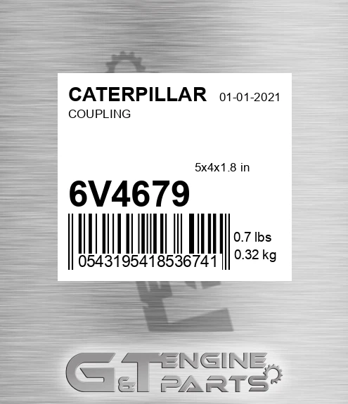 6V-4679 Coupling for CATERPILLAR