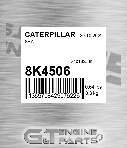 8K-4506 Seal for CATERPILLAR