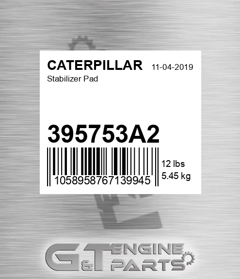 395753A2 Stabilizer Pad